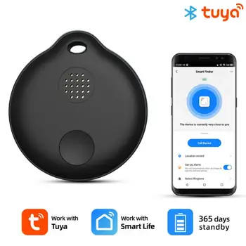 Tuya/Smart Život Anti-stratil Kľúčom Key Finder Zariadenie, Telefón Stratil Alarm, Bi-Directional Finder Artefakt Bluetooth-compatibl Tracker