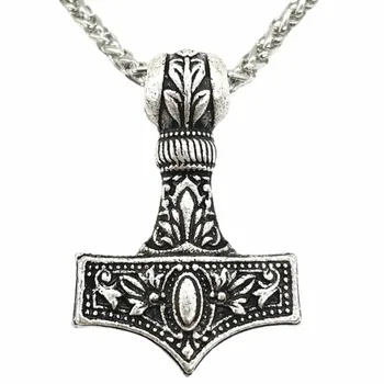 Nostalgia Thor Kladivo Mjolnir Prívesok Viking Talizman Šperkov Náhrdelník Amulety Na Ochranu
