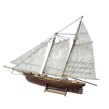 Závodné Jachty Amerike Čln Súpravy Nezmontované: Vytvoriť Svoj Vlastný Drevený Model Lode