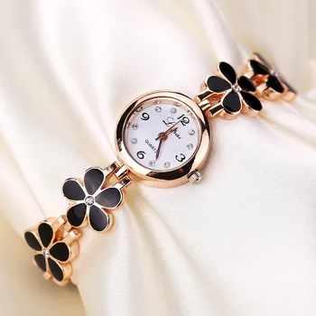 Hodinky Ženy Módne Hodinky Náramok Nádherné Okrúhle Quartz náramkové hodinky pre Ženy, Digitálne Náramkové Hodinky pre Dámy Zegarek
