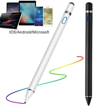 Univerzálny Aktívny Kapacitné dotykové Pero Dotykové Obrazovky Pero, Inteligentné IOS/Android Apple iPad Telefón Ceruzka Dotyk Kreslenie Tablet, Smartphone