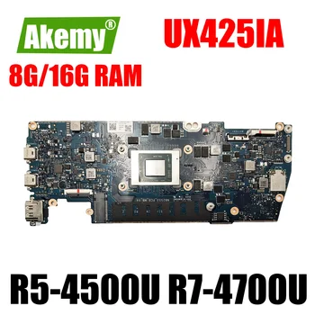 UX425IA základná Doska Pre ASUS ZenBook UX425 UX425IA UX425I UM425IA Notebook Doske S R5-4500U R7-4700U 8GB, 16GB RAM
