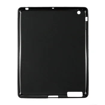 QIJUN ipad 2/3/4 Silikónové Šikovný Tablet Zadný Kryt Pre Apple iPad 2 3 4 9.7 palca ipad2 ipad4 A1395 A1460 Shockproof Nárazníka Prípade
