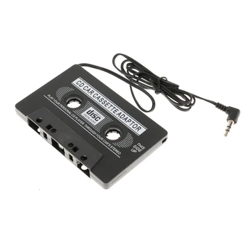 Čierne Auto Kazeta Casette Pásky 3,5 mm AUX Audio Adaptér MP3, MP4 Prehrávač