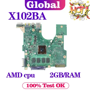 KEFU X102BA Doske Pre ASUS F102B F102BA X102B Notebook základnú Dosku S rozmerom A4-1200 2GB/4GB-RAM Maintherboard Test OK