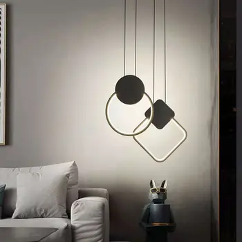 Nočná lampa luster dekorácie spálňa moderné tvorivé dlhom rade, bar, izby malé Luster