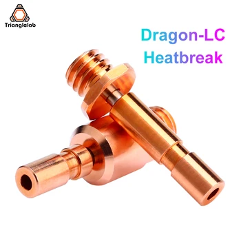 Trianglelab Dragon-LC Hotend Bi-Metal Heatbreak Iba Kompatibilné S Dragon-LC Hotend Vodou chladený vytláčanie časti hlavy