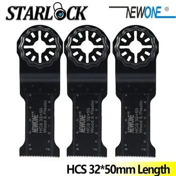 NEWONE Starlock 32*50mm HCS Dĺžka pílových fit Elektrické Oscilácie Náradie pre Dreva, Sadrokartónu a Plastových materiálov