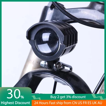 Elektrický Bicykel LED Predné Svetlo E-Bike Požičovňa 2 v 1 Nepremokavé Horn Svetlometu Cyklistika Prenosné Prachotesný Cyklistické Časti