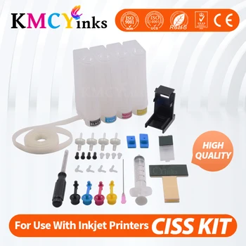 KMCYinks Kontinuálne Ink Ciss Systém pre Canon PIXMA IP7240 MG5440 MG5540 MG6440 S Nasávacím Náplň Nástroj na Vŕtanie a všetky auta