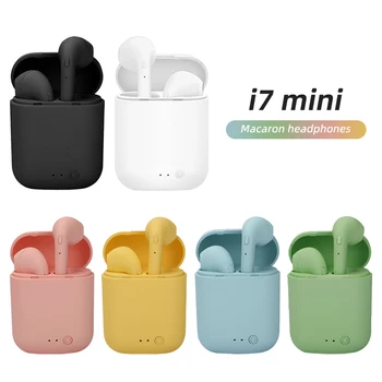 i7mini 2 TWS Bluetooth-kompatibilné Slúchadlá Bezdrôtové Slúchadlá Športové Headset s Mikrofónom pre iPhone Xiao Smartphony