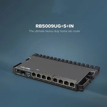 Vhodné pre MikroTik RB5009UG+S+V POE Enterprise-class 10 Gigabit 9-port Smart 48V Káblové POE Napájanie Router