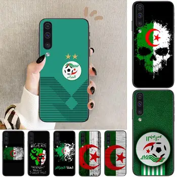 Alžírsko Vlajka Telefón cover obal Pre SamSung Galaxy S8 S9 S10E S20 S21 S5 S30 Plus S20 fe 5G Lite Ultra jemný čierny prípade