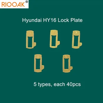 200pcs/veľa HY16 Auto Lock Súprava na Opravu Príslušenstvo Mosadz Materiál Auto Lock Reed Dosku Na Hyundai Elantra Pre Kia K2 K3 Fort