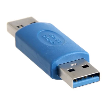 USB Type A Male Na Male Konektor Pripojte Adaptér USB 3.0 Prevodník USB 3.0 A Samec Na Muţi M-M Spojka Adaptér