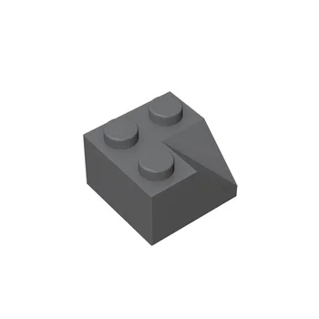 BuildMOC Montuje Častice 3046 2x2 45 stupňov šikmým rohu strechy Pre Stavebné Bloky Súčastí DIY Vzdelávacie BricksToy Deti