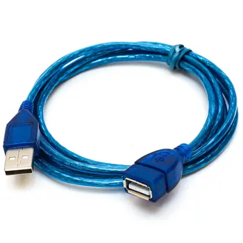 Vysoká Kvalita 1/1.5/2/3M Anti-Interferencie USB 2.0 Predlžovací Kábel USB 2.0 a Samec Na USB 2.0 Žena Rozšírenie Údajov Sync Kábel Kábel