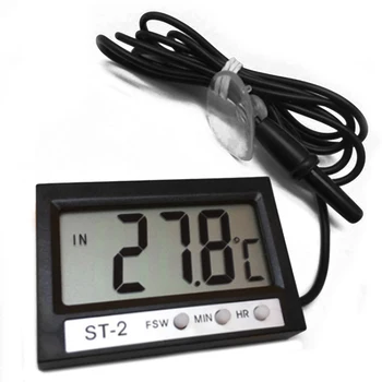 Digitálny LCD Opatrenie -50 -70 Stupňov Celzia Auto Teplota Meter Vody Temp Obrysy Auta Časti Snímač Teploty Auto Diely
