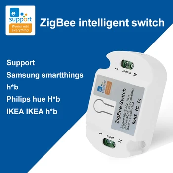 EWelink 10A Domov Zigbee/Wifi Smart Bezdrôtový Diaľkový Spínač Zásuvky Smart Home Automation Diaľkové Ovládanie Spínač Relé S Alexa