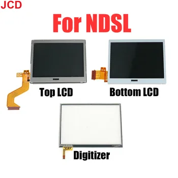 JCD Pre NDSL Náhradné Dotyková Obrazovka Digitalizátorom. Panel & Hornej Hornej / Dolnej Dolnej časti LCD Displej Pre Nintend DS Lite