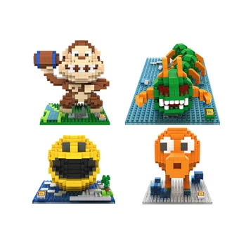 Malé Častice Kreatívne Stavebné Bloky pre Hračka Pixelov a Bábiku Sady hračky, stavebné bloky, 8 rokov Pac Man