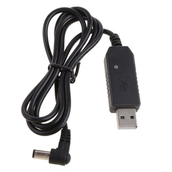 USB Nabíjací Kábel pre BaoFeng UV-5R Walkie-talkie Nabíjačku USB Boost Line Širokú Kompatibilitu Drôt Rádio Príslušenstvo