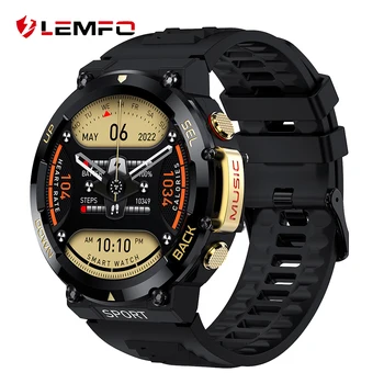 LEMFO LF33 NFC Smart Hodinky Mužov, Vodotesný IP68 Bluetooth Hovor, Prehrávanie Hudby Šport Smartwatch 400mah 1.39 Palcový 360*360 HD Displej