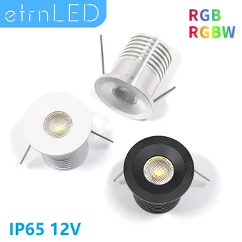 etrnLED Suana Led Lampa Vody Odolať 12V Mini Bodové Svetlo Vonkajšie Zapustené Stropné bodové svetlo RGB RGBW Stmievateľné Kúpeľňa IP65 3W
