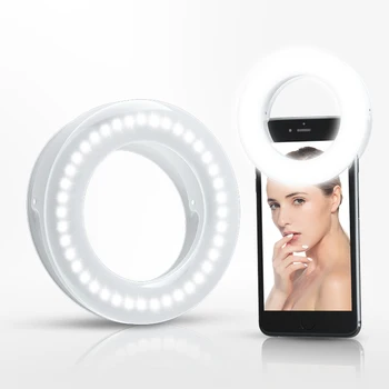 Fotografie Stmievateľné LED Selfie Svetlo Photo Studio Lampa Krúžok Svetlo Vyplniť Svetla pre iPhone Samsung Huawei make-up Krásy Osvetlenie
