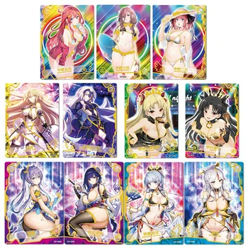 Bohyňa Príbeh dievča strán, farebné sklo Keqing Nakano Miku Anime obrázok hry zbierky karty Hračka Narodeniny Vianočný Darček