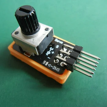 Mini Servo Tester 3-8V Dual Port Tester w/ Indikátor Napájania Elektrické Rýchlosť Radiča ESC Servo Tester Auta