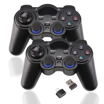 Bezdrôtový Herný ovládač gamepad pre PS3 ovládanie s Micro USB OTG Converter Ovládač pre Android Smart Telefón, TV Box