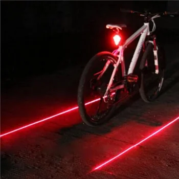 Nepremokavé Bicykli jazda na Bicykli Svetlá, zadné svetlá, LED o Bezpečnosti Laserového zariadenia Varovanie stropné Svetlá Požičovňa Chvost Cyklistické Doplnky Svetlo