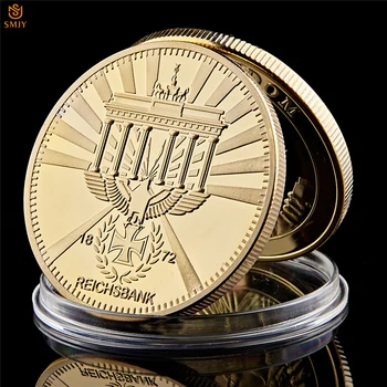 Nemecký Orol 1872 Kríž Ríšskou Bankou Zlatom 999/1000 Doska Replika Direktorium Token Výzvou Suvenírov Mince Odznak Zberateľstvo