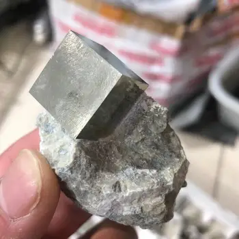 Prírodné pyritom rudy minerálne sklo kameňa, železa námestie quartz výučby vzor drahokam šperky pyritom DIY šperky