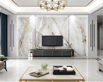 beibehang Prispôsobený nové abstraktných de parede moderné svetlo luxusné jazz biela, doska z mramoru textúra nástenná maľba pozadia, tapety