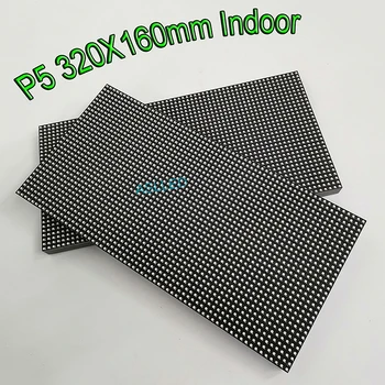 P5 vnútorné LED modul, veľkosť 320*160 mm SMD 2121 RGB HUB75 led panel displeja