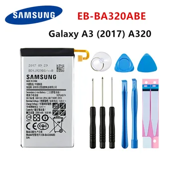 SAMSUNG Pôvodnej EB-BA320ABE 2350mAh Batérie Pre Samsung Galaxy A3 (2017) A320 SM-A320F A320Y A320FL A320F/DS A320Y/DS +Nástroje