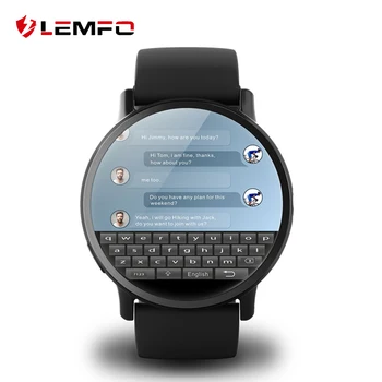 LEMFO LEM X Smart Hodinky 4G Android 7.1 8MP Fotoaparát, GPS 900Mah Výmena Batérie Popruh 2.03 palcový 640*590 Obrazovke Android, Muži LEMX
