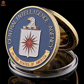 USA CIA-Central Intelligence Agency Veľká Pečať Spojených Štátov Výzvou Kovové Mince Zberateľské Hodnota
