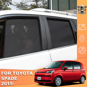 Pre Toyota Porte RÝĽ XP140 2012-2020 Magnetické Auto Slnečník Predné Sklo Rám Opona Zadné Bočné Okná slnečník Štít