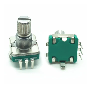 5 KS 5PIN EC11 30 Pozíciu Rotačný Encoder Kód Prepnite 12,5 mm Polovicu Hriadeľ Encoder Prepínač