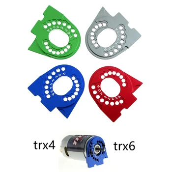 TRX4 TRX6 Kovové Hliníkové Motor Namontujte Dosku 8290 Chladič Základňu Pre 1/10 RC Auto Crawler TRX-4 TRX-6