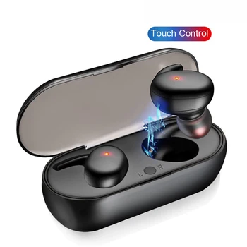 Y30 Touch Ovládania TWS Bluetooth -kompatibilné Bezdrôtové In-ear Zníženie Hluku Stereo Slúchadlá-Štuple Nepremokavé Športové Slúchadlá