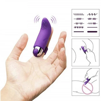10 Rýchlosti USB Nabíjanie Prst Vibrátory Stimulácia Klitorisu Silikónové Sexuálne Hračky pre Ženy Masáž Vibračná Dospelých Sex Produkt