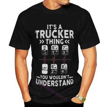 To Trucker Vec T-tričko Značky Bavlna Mužov Oblečenie Muž Slim Fit T Tričko