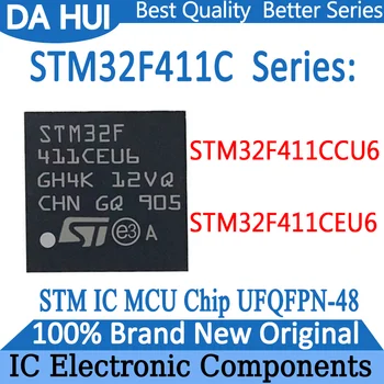 100% Nový STM32F411CCU6 STM32F411CEU6 STM32F411CC STM32F411CE STM32F411 STM32F STM32 STM IC MCU Čip UFQFPN-48 na Sklade