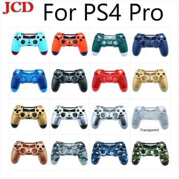 JCD Nových Náhradných Pre Sony PS4 Pro Bezdrôtový ovládač Plastové JDS 040 Kryt Prednej Späť na Bývanie púzdro pre PS4 pro