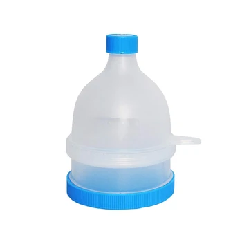 UPORS 2 v 1 Proteínový Prášok Lievik Prenosné 2 Vrstvy Naplňte Lievik BPA Free Telocvični Partner pre Fľašu s Vodou a Bielkovín Šejkra Fľaše