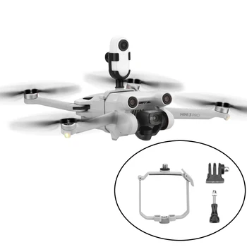Športové Kamery Fill Light Držiak na Stenu pre DJI Mini 3 Pro Drone Rozšírené Adaptér pre GoPro 10/Insta360/Akcia 2 Kamery, Držiaky